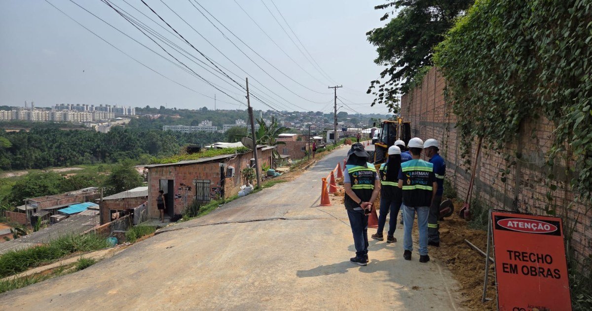 Com rede já existente, Colônia Terra Nova recebe intervenção para reduzir falhas no abastecimento