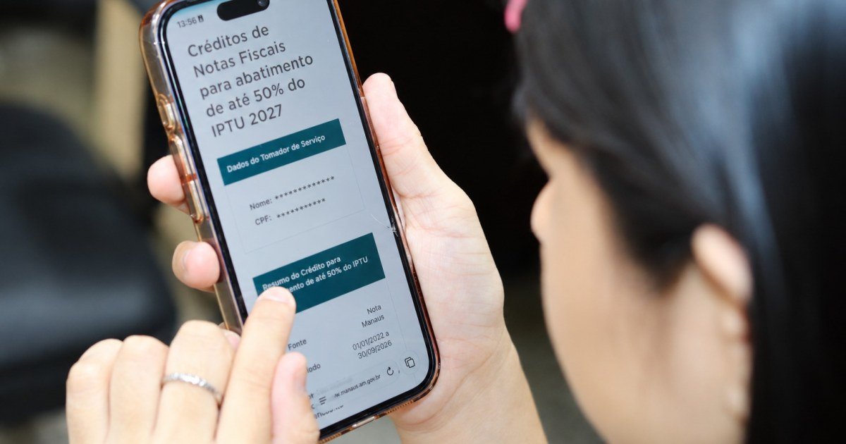 IPTU 2027: créditos de NFS-e podem ser destinados a imóvel de familiar ou terceiro em Manaus