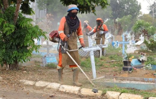 Manutenção dos cemitérios de Manaus será reforçada durante o Dia de Finados
