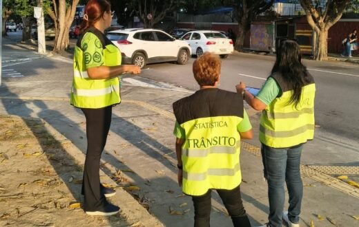 Rua do Congresso pode ter circulação alterada após medição de tráfego em Manaus