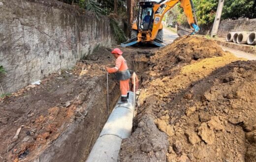 Em Flores, obra prevê refazer caixa coletora e instalar 100 metros de tubulação