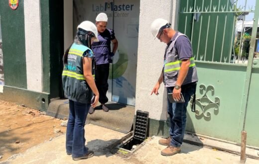 Ageman verifica cronograma de concessionárias em obra da Rua Gastronômica de Manaus